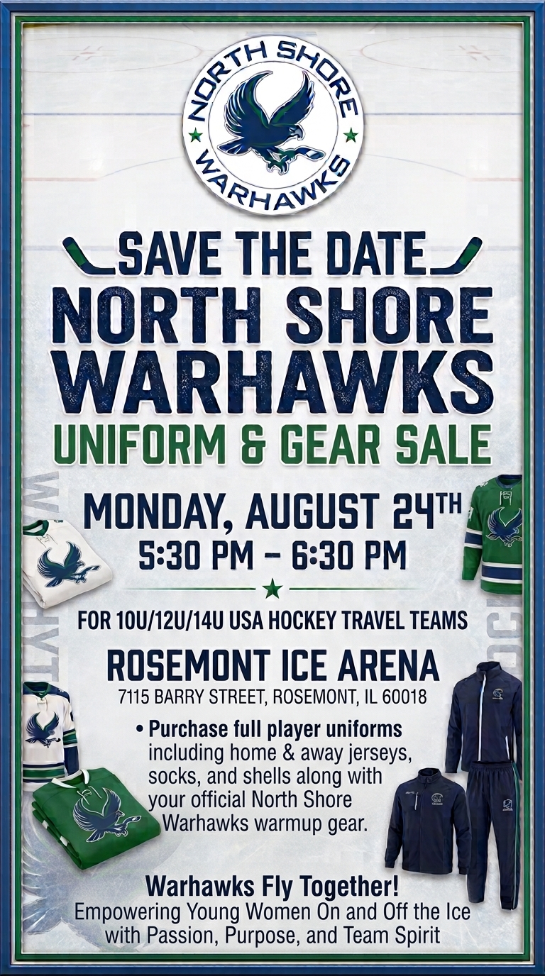Save the Date - Jersey Fitting